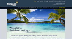 Desktop Screenshot of feelgoodholidays.co.uk